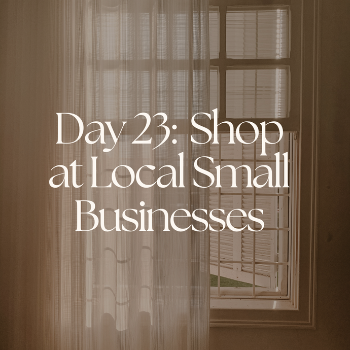 Day 23: Shop at Local Small Businesses